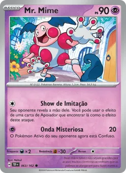 Mr. Mime 063 Forças Temporais