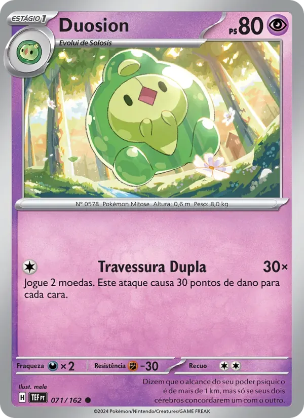 Duosion 071/162 Forças Temporais
