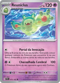 Reuniclus 072 Forças Temporais