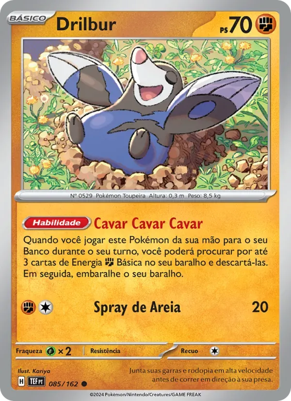 Drilbur 085/162 Forças Temporais