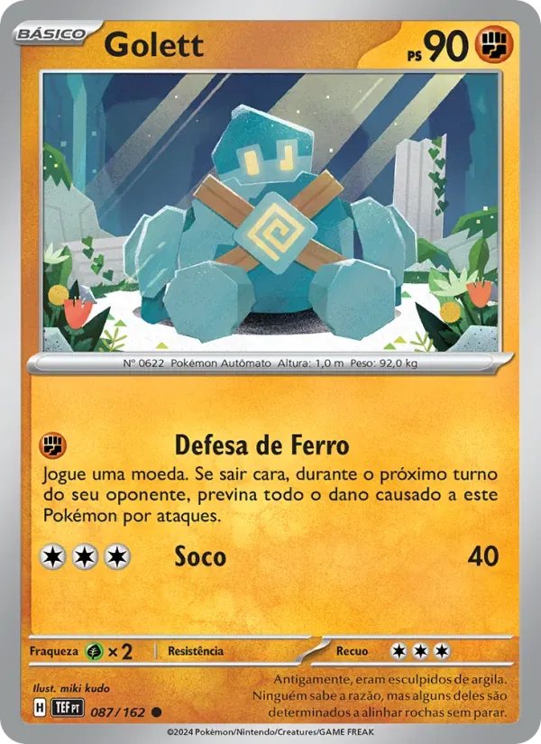 Golett 087/162 Forças Temporais