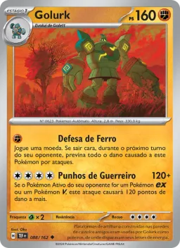 Golurk 088 Forças Temporais