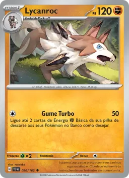 Lycanroc 090 Forças Temporais