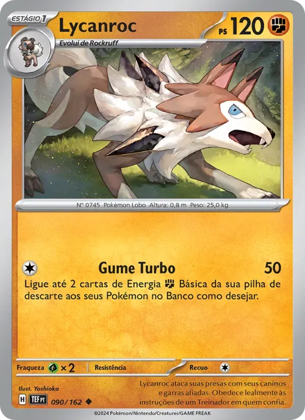 Lycanroc 090/162 Forças Temporais