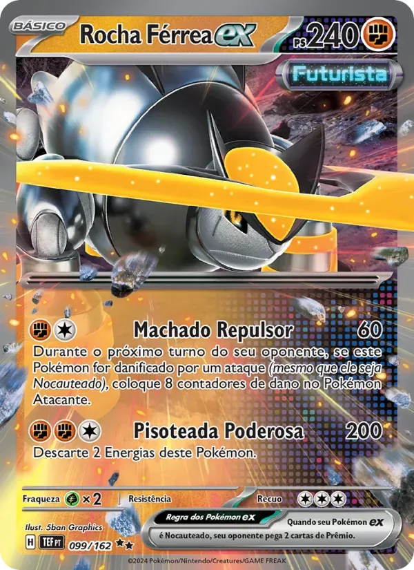 Rocha Férrea ex 099/162 Forças Temporais
