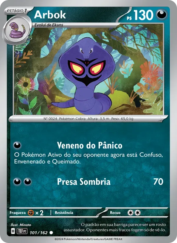 Arbok 101/162 Forças Temporais