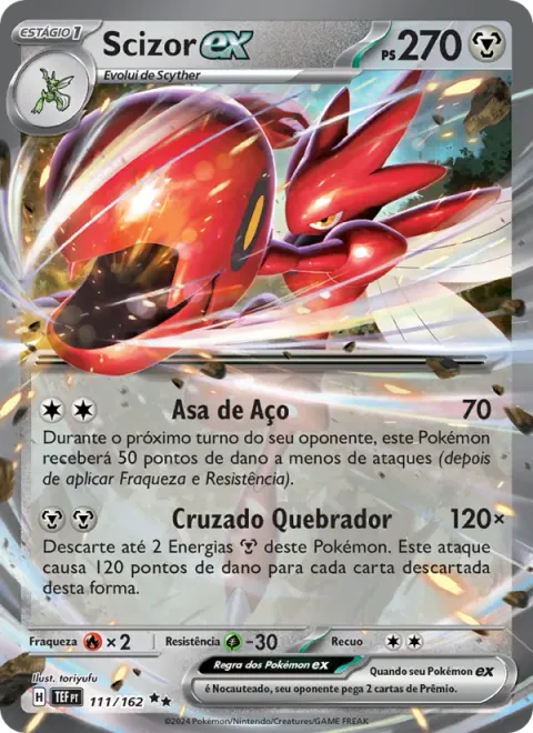 Scizor ex 111/162