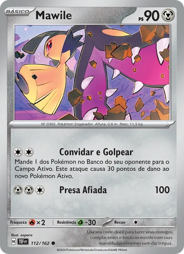 Mawile 112/162 Forças Temporais