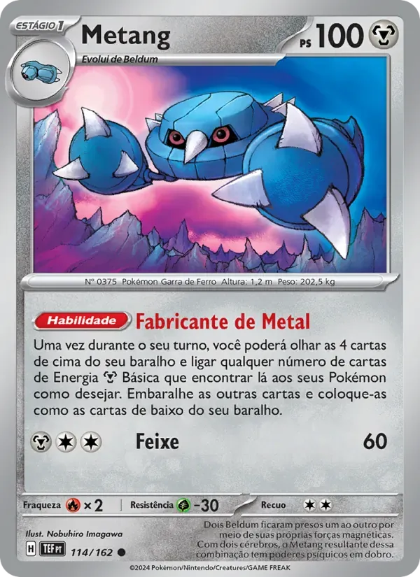 Metang 114/162 Forças Temporais