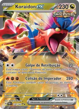 Koraidon ex 120 Forças Temporais