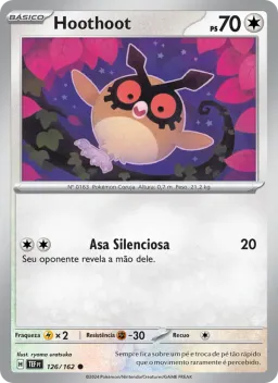 Hoothoot 126 Forças Temporais
