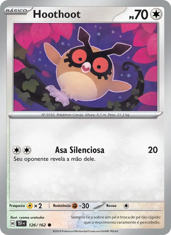 Hoothoot 126/162 Forças Temporais