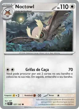 Noctowl 127 Forças Temporais