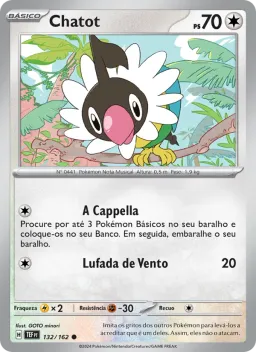 Chatot 132 Forças Temporais