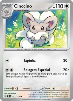 Cinccino 137 Forças Temporais