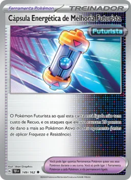 Cápsula Energética de Melhoria Futurista 149 Forças Temporais