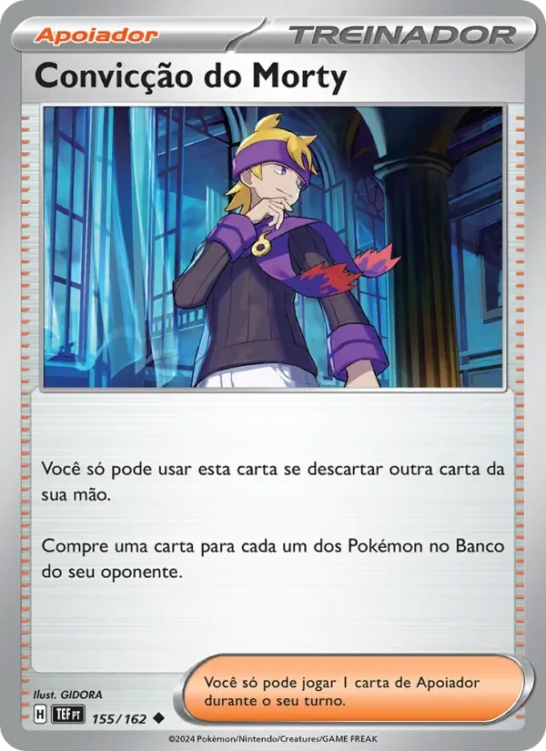 Convicção do Morty 155/162 Forças Temporais