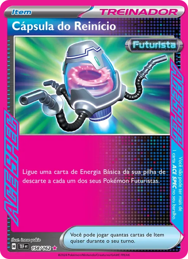Cápsula do Reinício 158/162 Forças Temporais