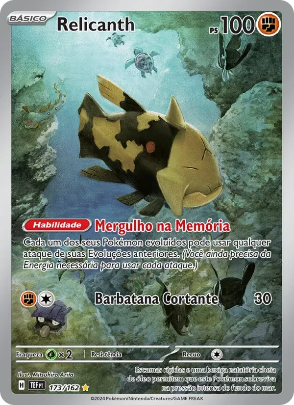 Relicanth 173/162 Forças Temporais