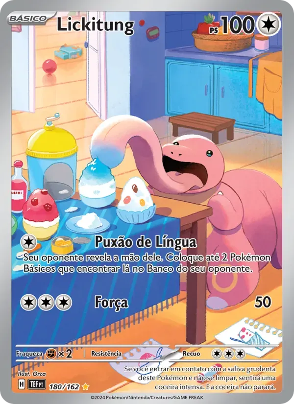 Lickitung 180/162 Forças Temporais