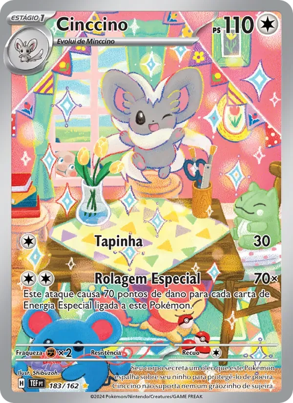 Cinccino 183/162 Forças Temporais