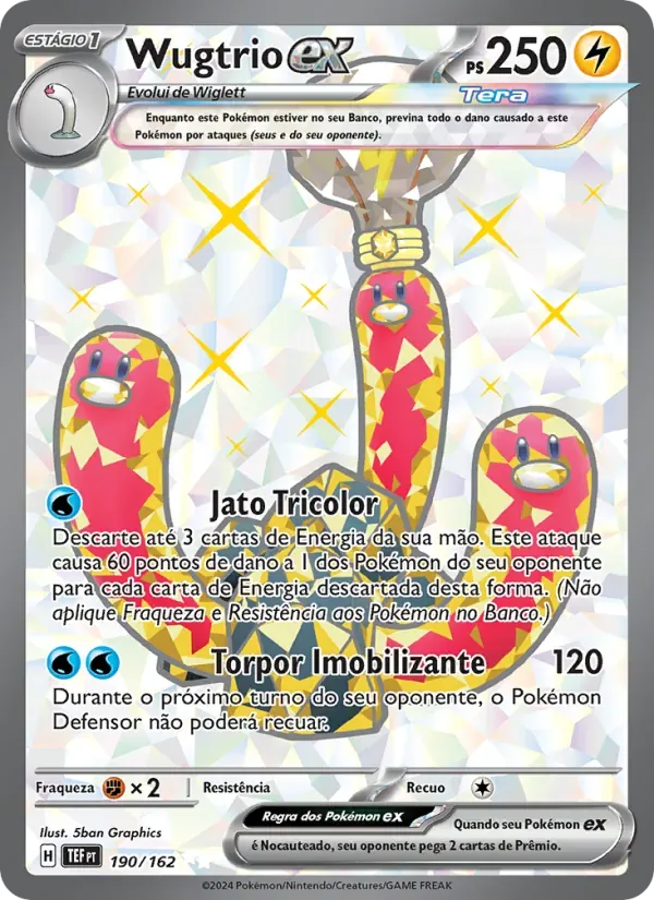 Wugtrio ex 190/162 Forças Temporais
