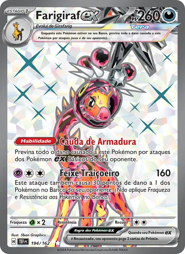 Farigiraf ex 194/162 Forças Temporais
