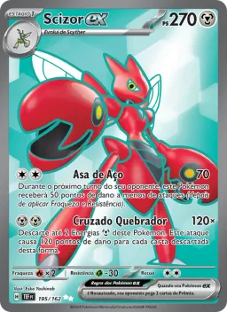 Scizor ex 195 Forças Temporais
