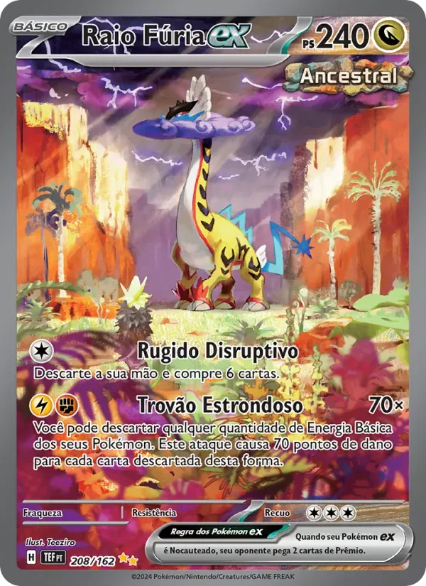 Raio Fúria ex 208/162 Forças Temporais