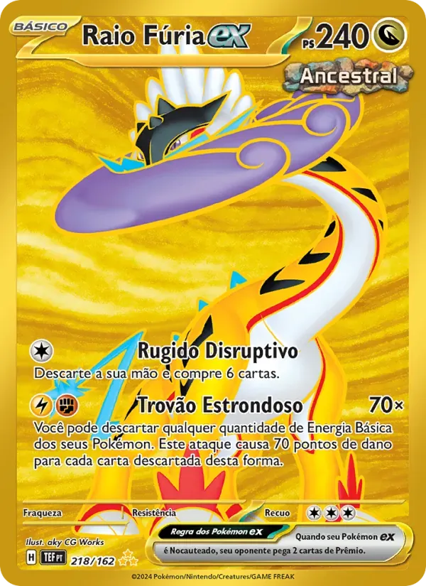 Raio Fúria ex 218/162 Forças Temporais