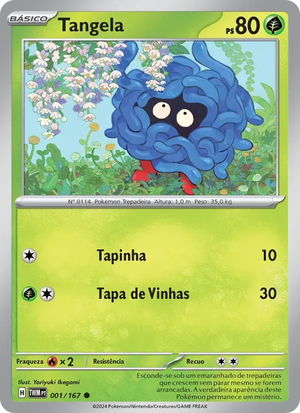 Tangela 001/167 Máscaras do Crepúsculo