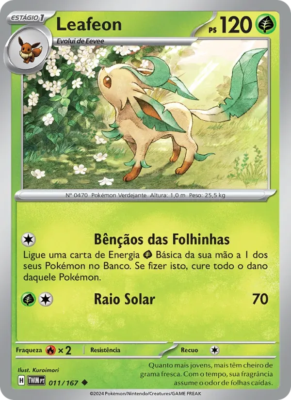 Leafeon 011/167 Máscaras do Crepúsculo