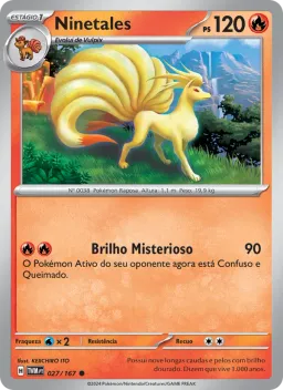Ninetales 027 Máscaras do Crepúsculo