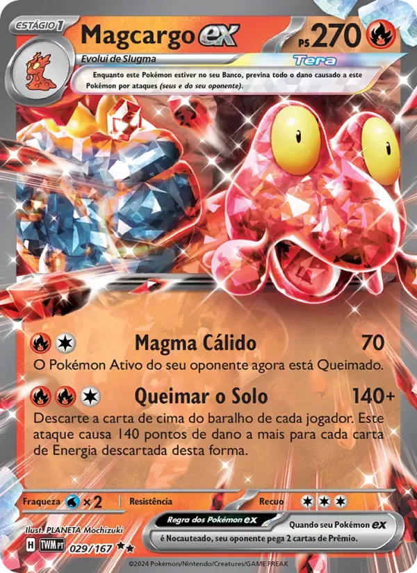 Magcargo ex 029/167 Máscaras do Crepúsculo