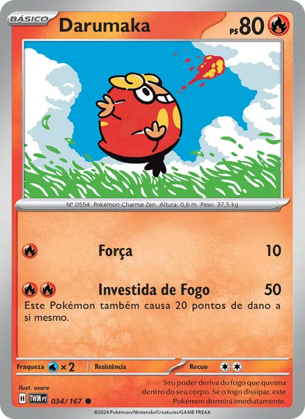 Darumaka 034/167 Máscaras do Crepúsculo