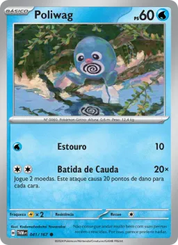 Poliwag 041 Máscaras do Crepúsculo