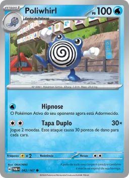 Poliwhirl 042 Máscaras do Crepúsculo