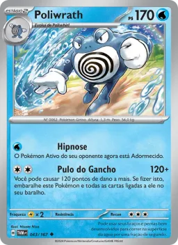 Poliwrath 043 Máscaras do Crepúsculo