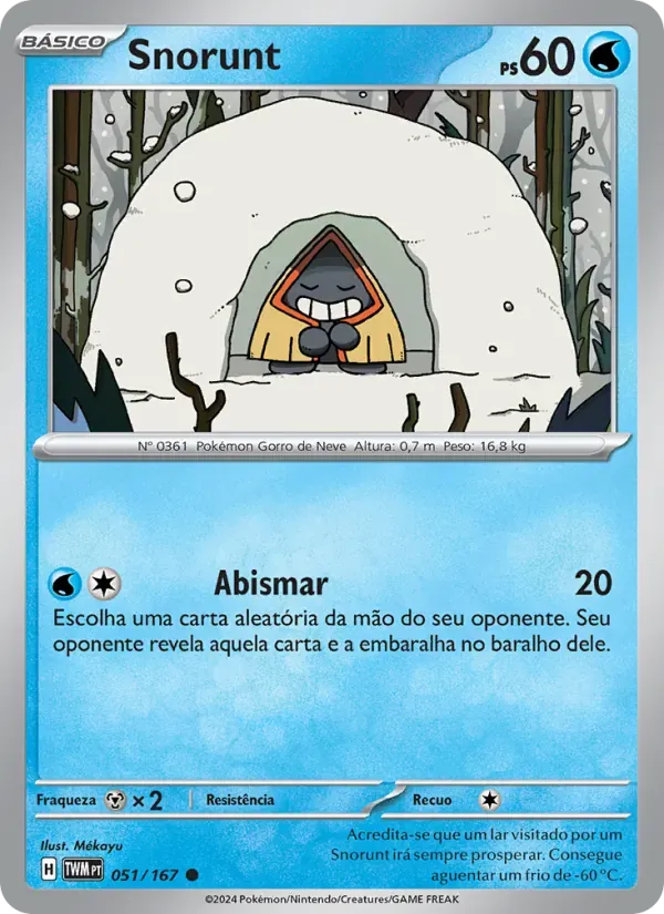 Snorunt 051/167 Máscaras do Crepúsculo
