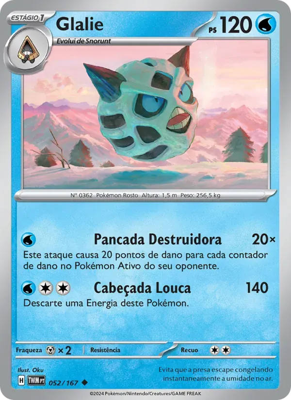 Glalie 052/167 Máscaras do Crepúsculo