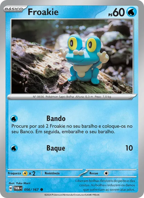 Froakie 056/167 Máscaras do Crepúsculo