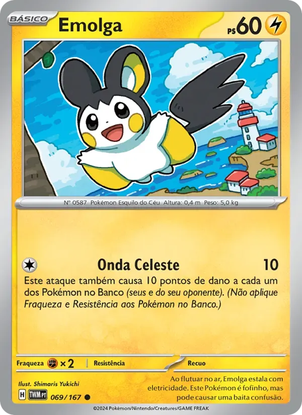 Emolga 069/167 Máscaras do Crepúsculo