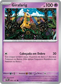 Girafarig 083 Máscaras do Crepúsculo