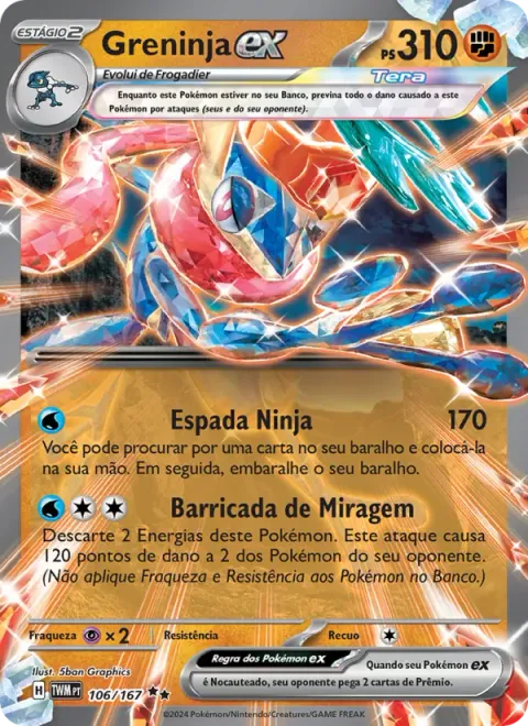 Greninja ex 106/167
