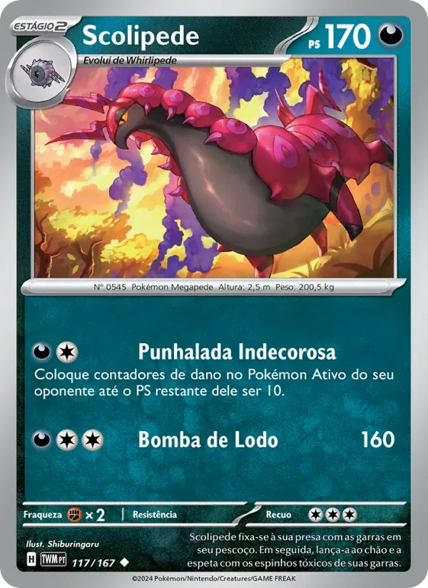 Scolipede 117/167 Máscaras do Crepúsculo