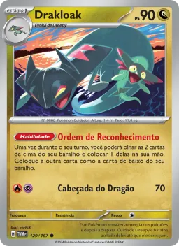 Drakloak 129 Máscaras do Crepúsculo