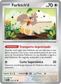 Farfetch'd 132 Máscaras do Crepúsculo