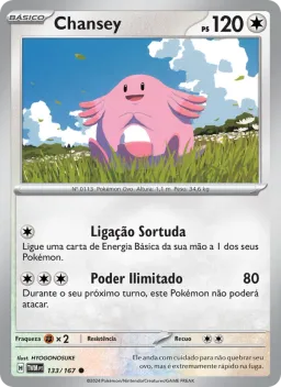 Chansey 133 Máscaras do Crepúsculo