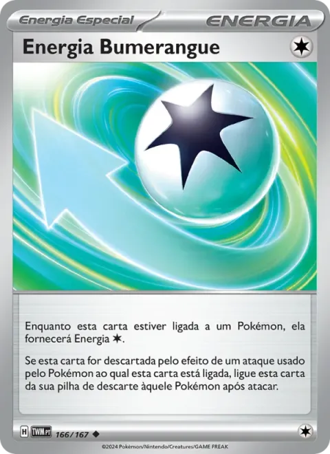 Energia Bumerangue 166/167