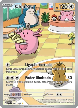 Chansey 187 Máscaras do Crepúsculo